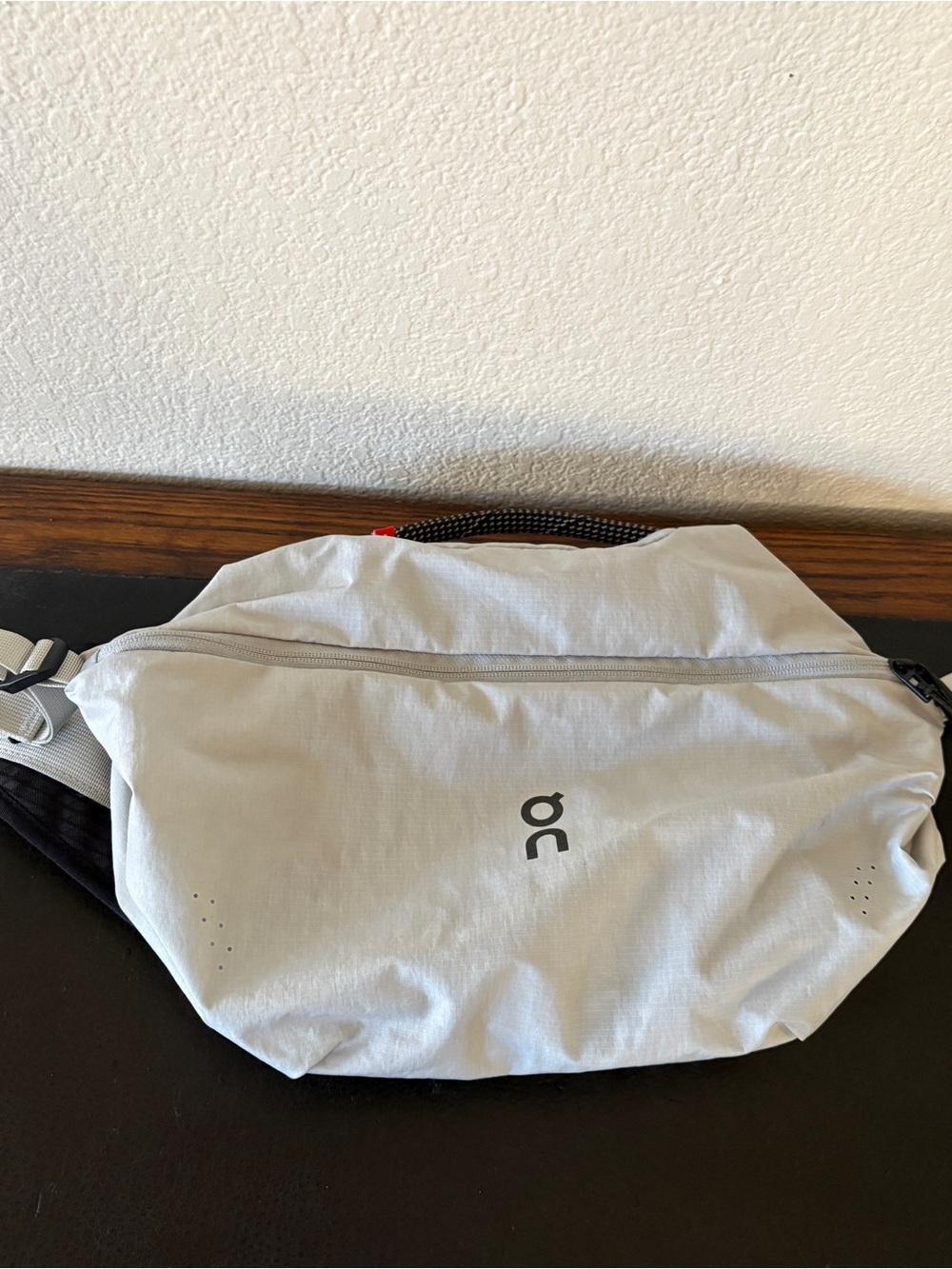 On Cloud Running Gray Minimalist Everyday Sling Pack 9L
